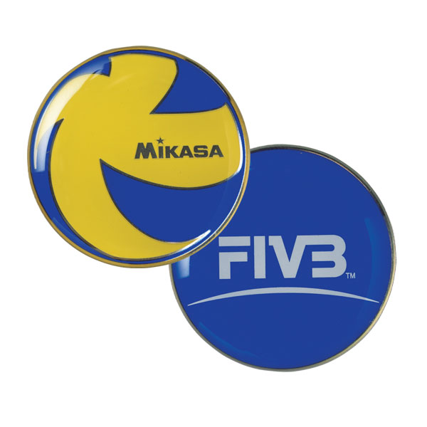 [미카사] TCVA 토스코인 1개 국제배구심판코인 FIVB공식
